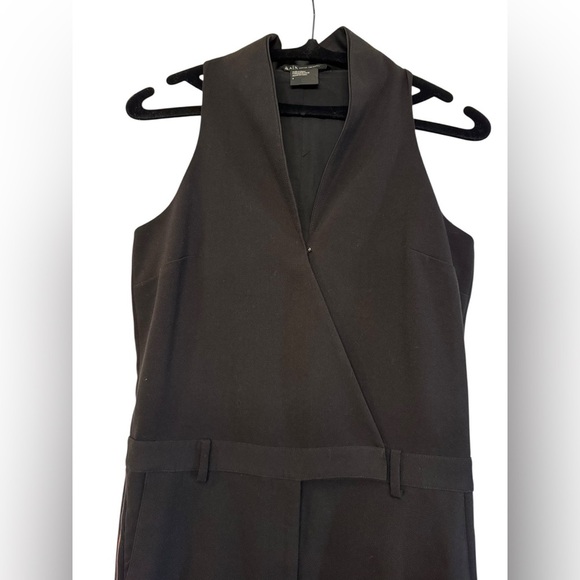 Armani Exchange Black Sleeveless Jumpsuit - Picture 4 of 12